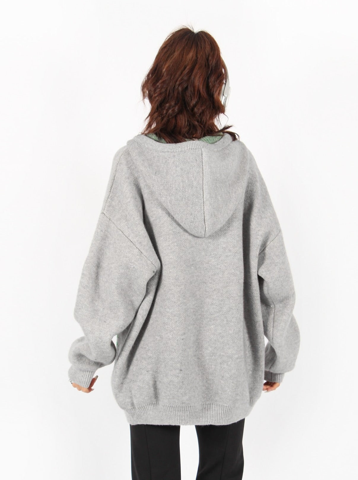 Cozy Knit Zip hoodie