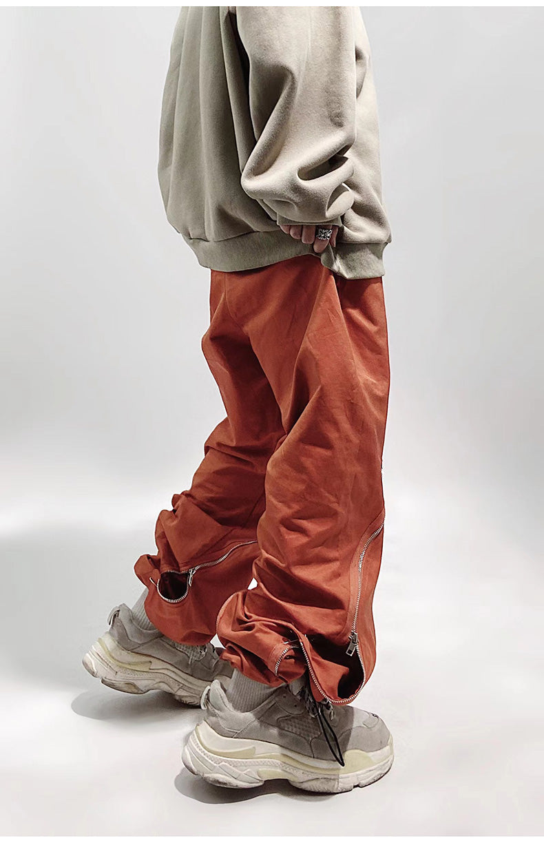 Techwear Zipper Jogger Track Pants