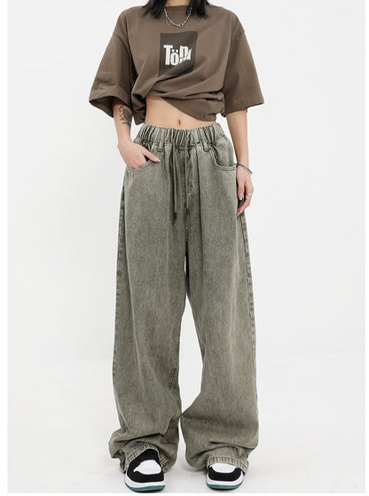 Vintage Washed Baggy Jeans