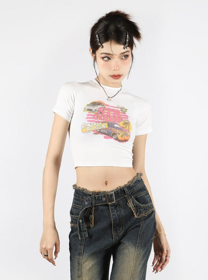 Racer Raglan Baby Tee