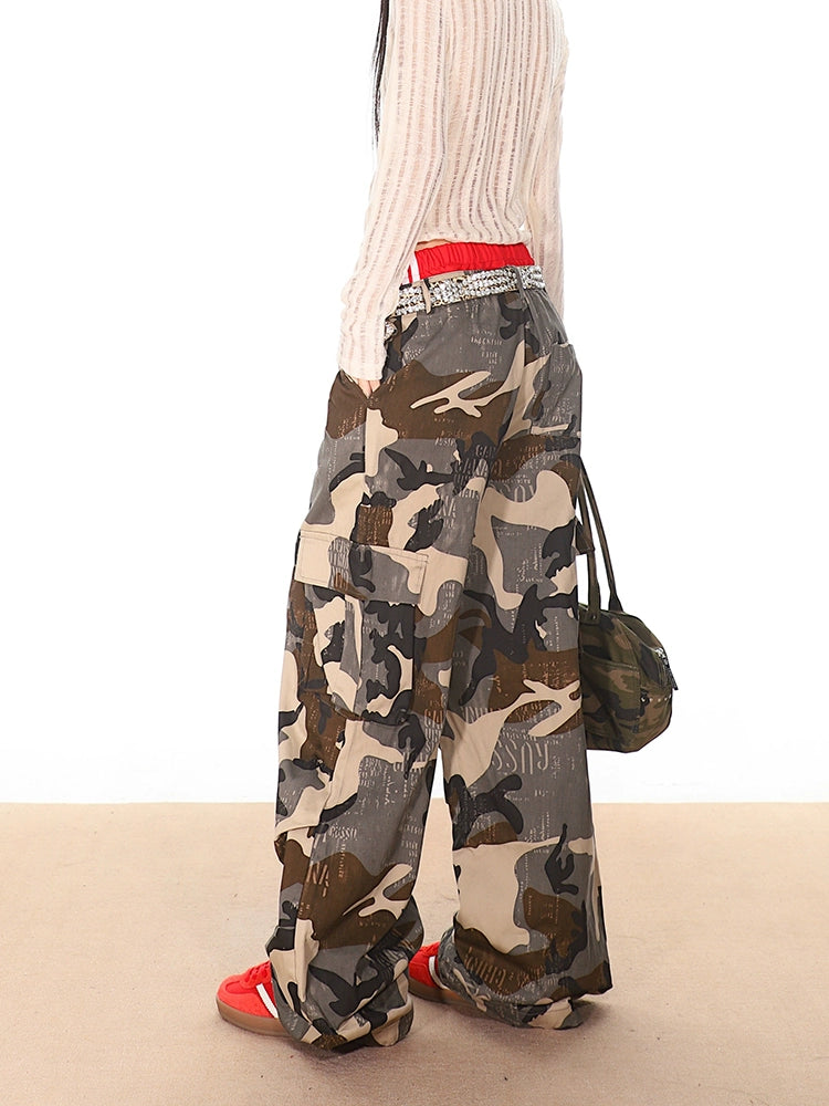 Vintage Army Camo Cargo Pants