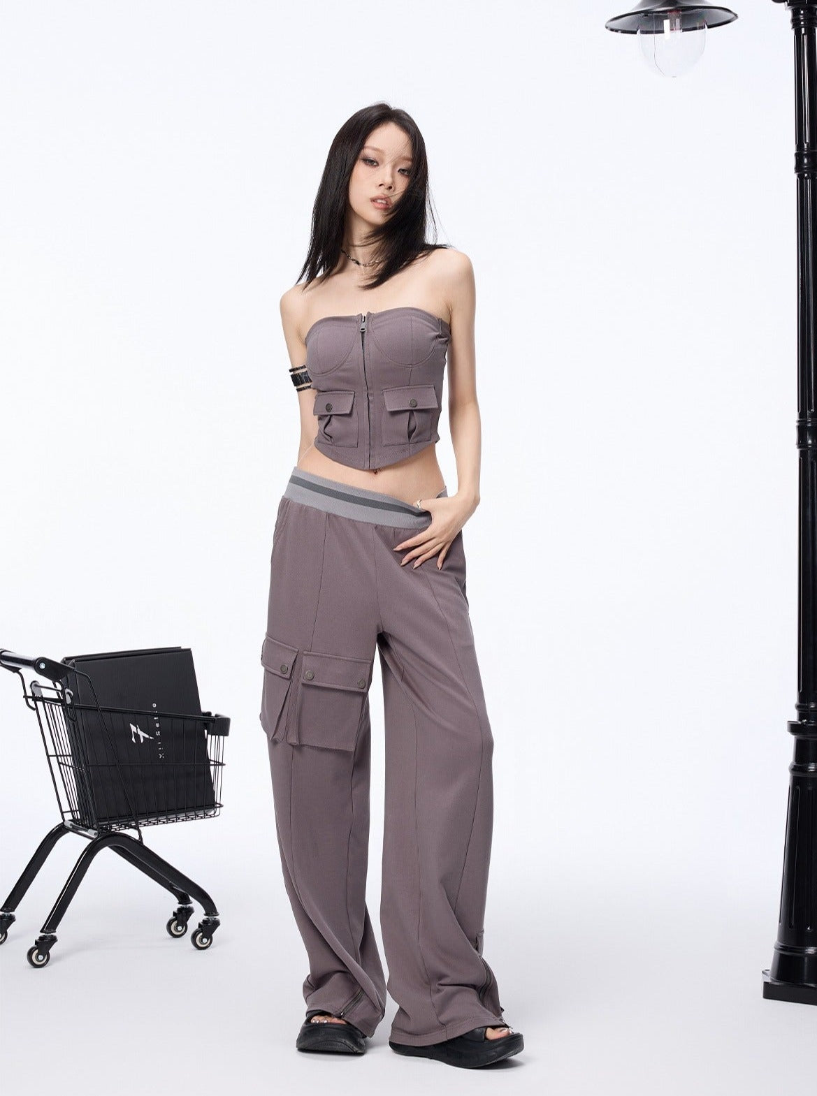 Acubi Bustier Cargo Top