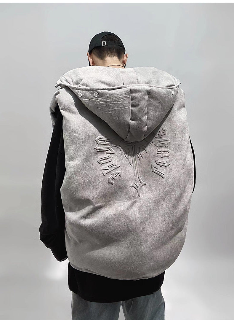 Hooded Uc Utility Vest