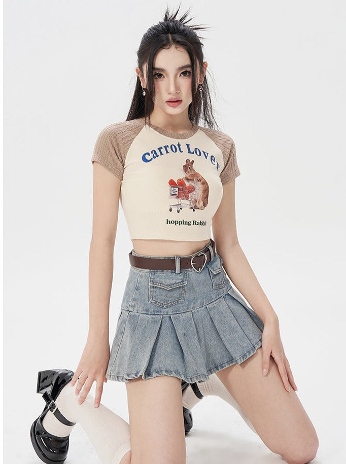 Carrot Lover Raglan Baby Tee