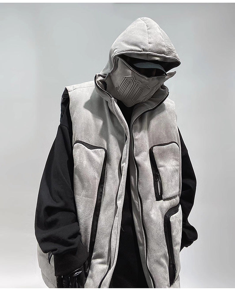 Hooded Uc Utility Vest