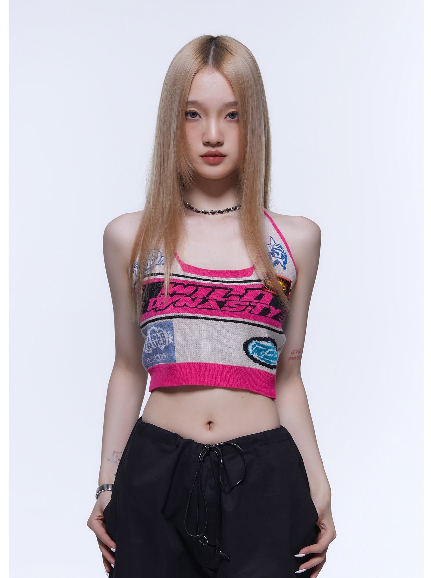 Racer Cropped Halter