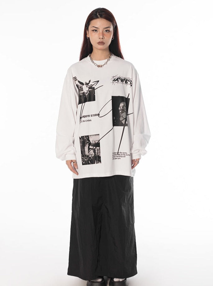 BW Graffiti Long Sleeve Top