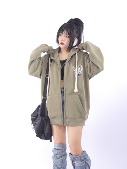 Angel Cloud Fleece Zip Hoodie