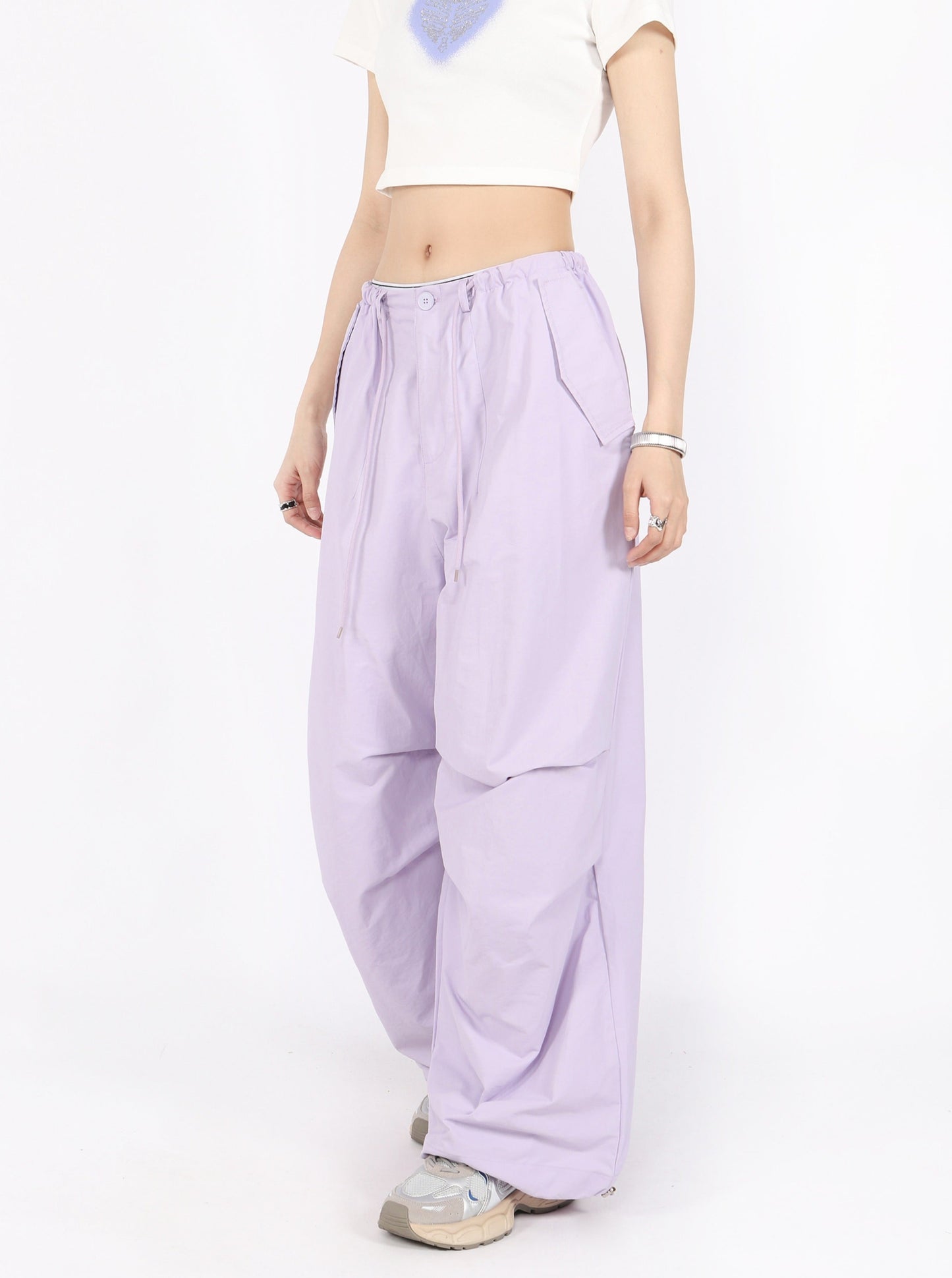 Pastel Drawstring Pants