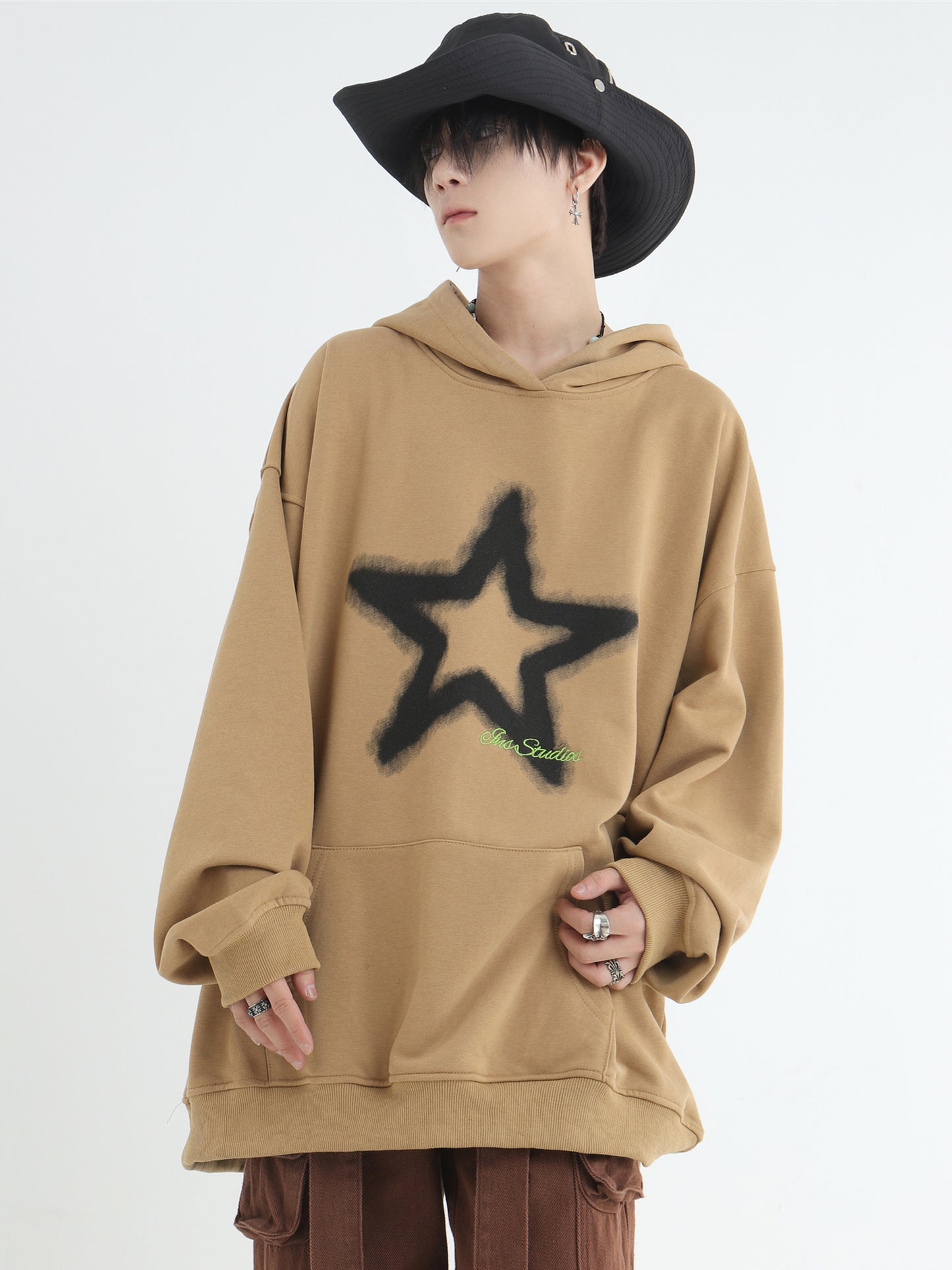 Star Graffiti Hoodie