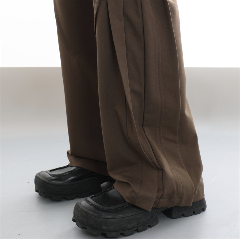 Pleated Relaxed Fit Pants