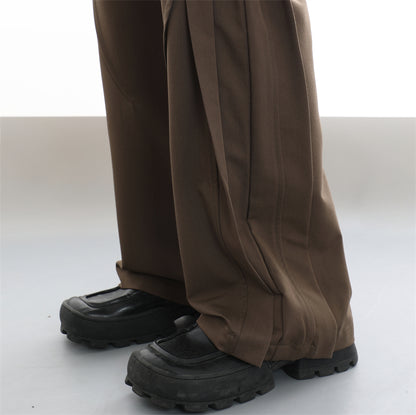 Pleated Relaxed Fit Pants