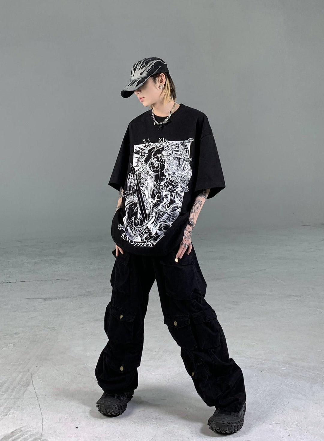 Goth Streetwear Another Self XI T-Shirt