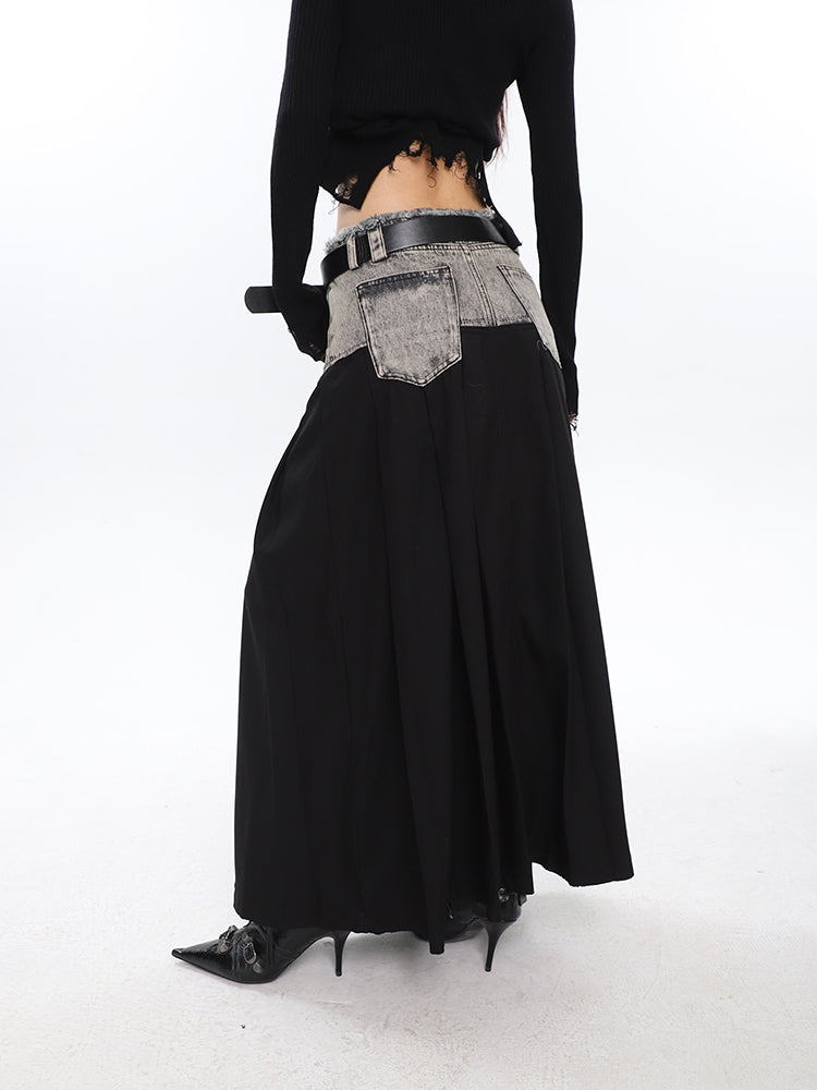Deconstructed Maxi Skirt