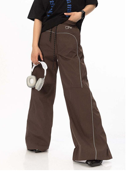 Saddle Piped Track Pants