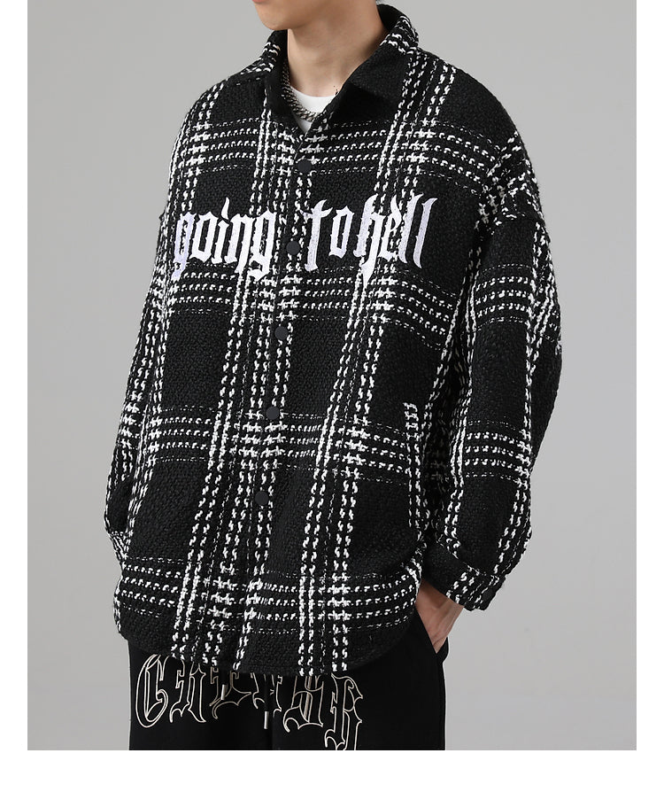 Going to Hell Flannel Jacket