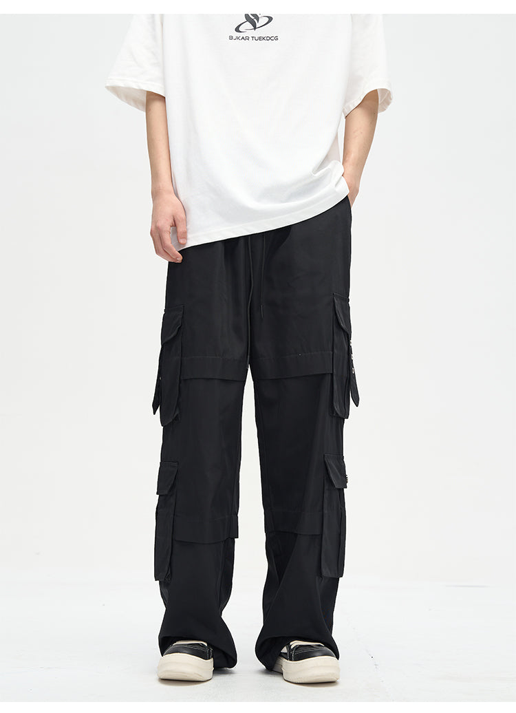 Streetwear Cargo Track Pants