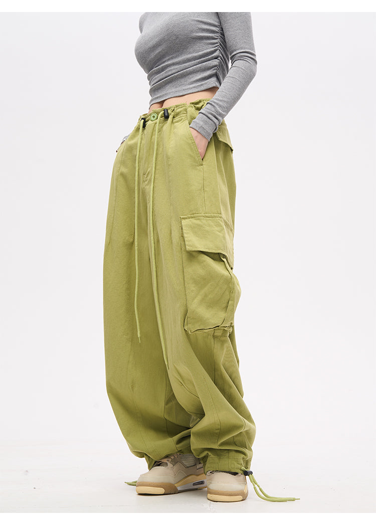 Pink Oversized Wide Leg Baggy Track Pants
