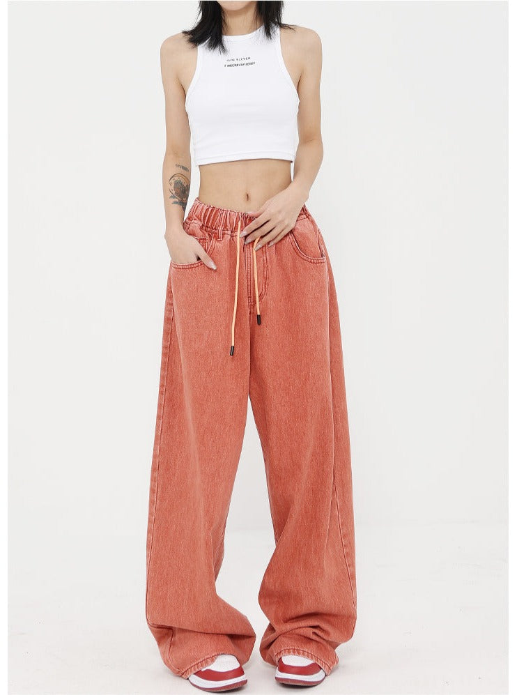Vintage Washed Baggy Jeans