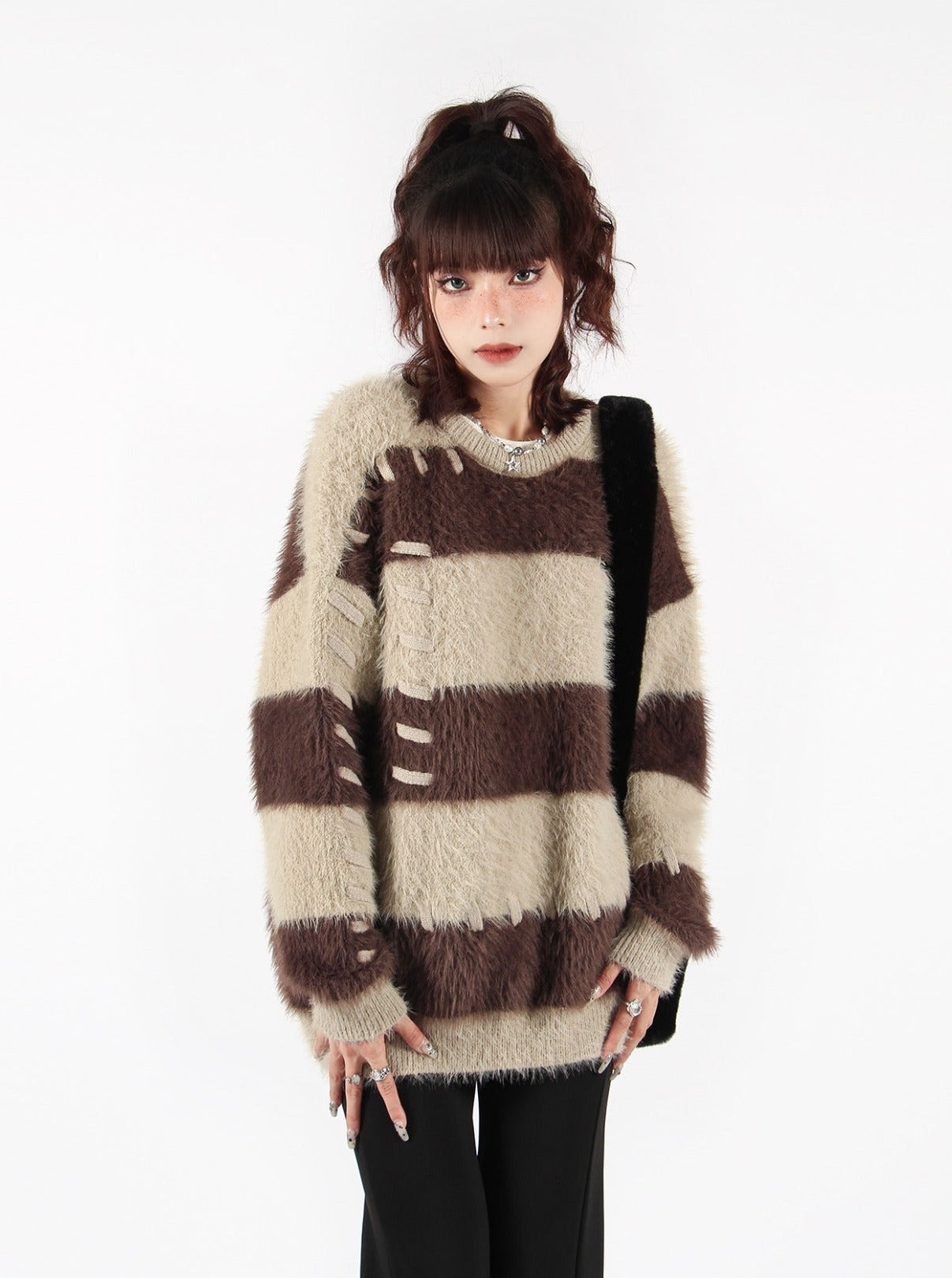 Striped Stich Sweater