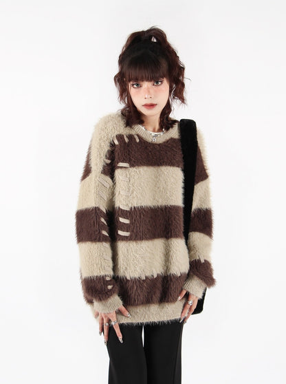 Striped Stich Sweater