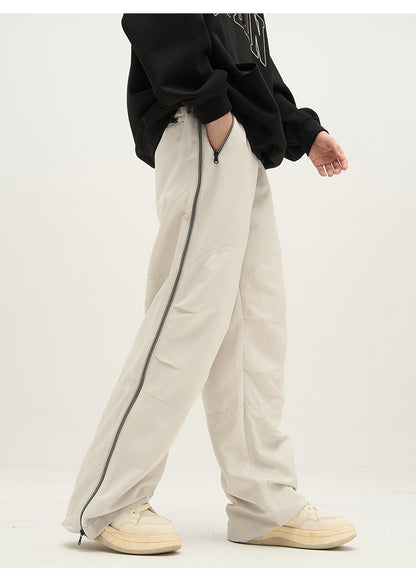 Side Zipper Track Pants