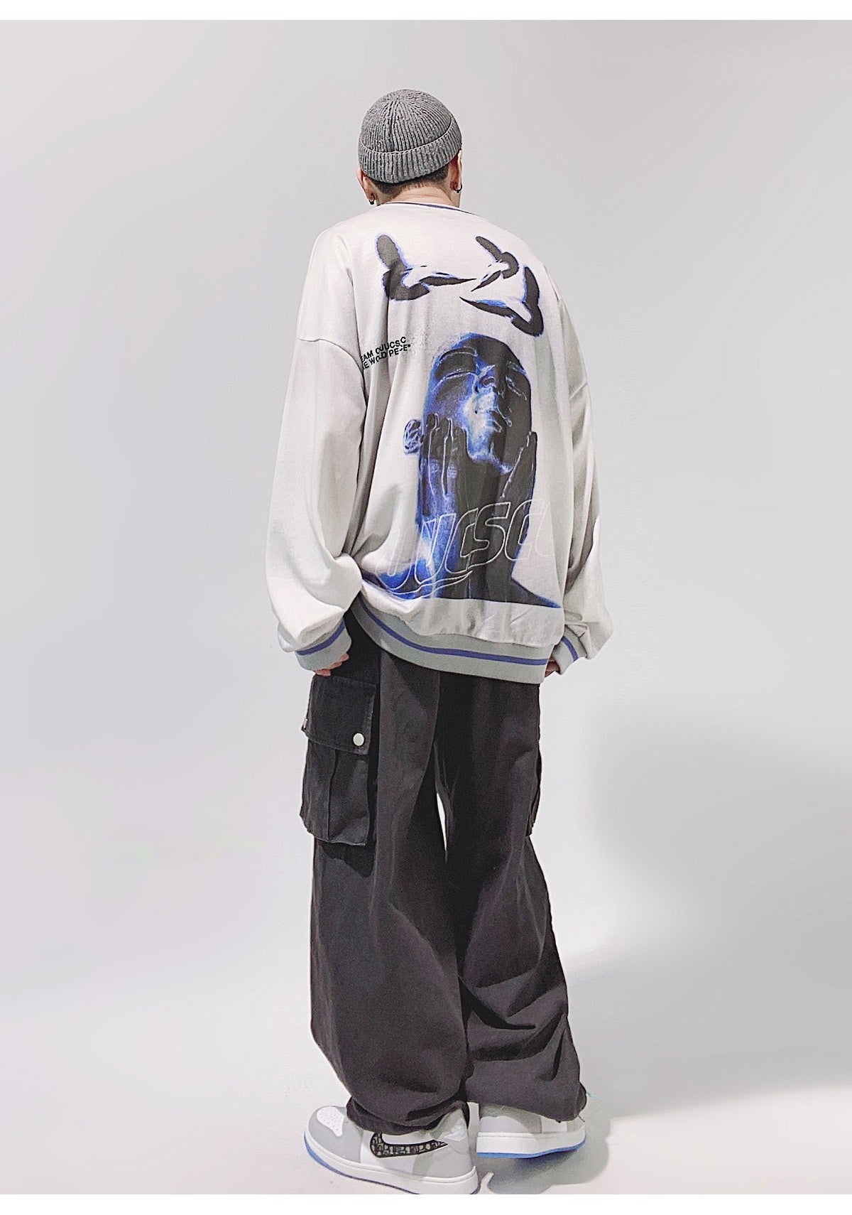 Baggy Washed Cargo Jeans