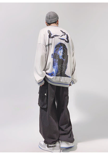 Baggy Washed Cargo Jeans