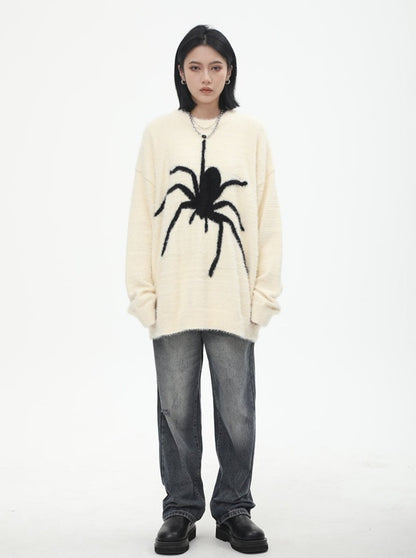 Spider Mohair Blend Sweater