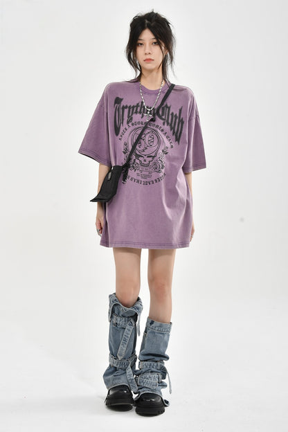 Skull Crest Vintage Washed T-Shirt