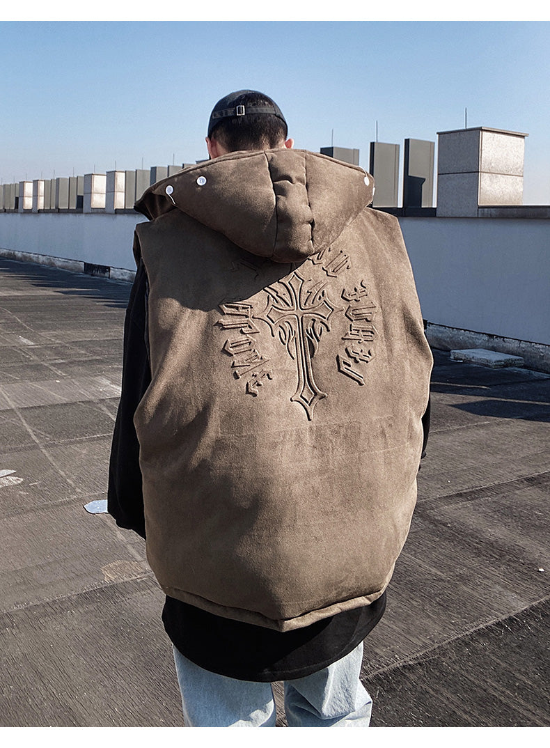 Hooded Uc Utility Vest