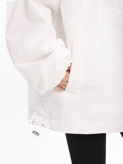 Oversized Windbreaker Jacket