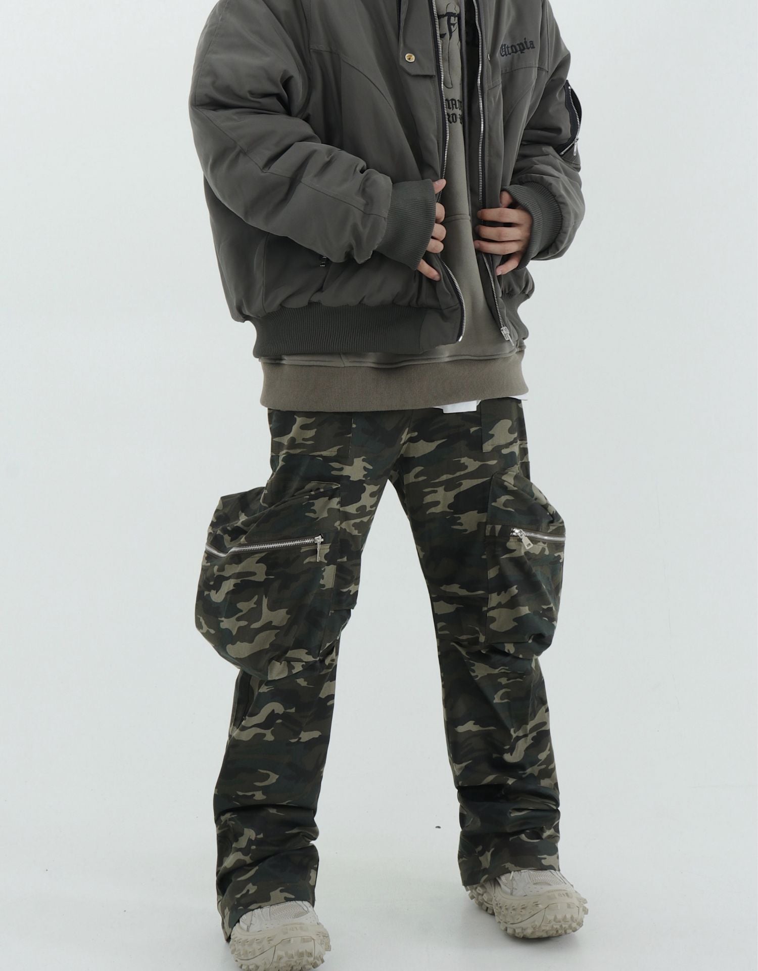 Streetwear Camouflage XL Pocket Cargo Pants