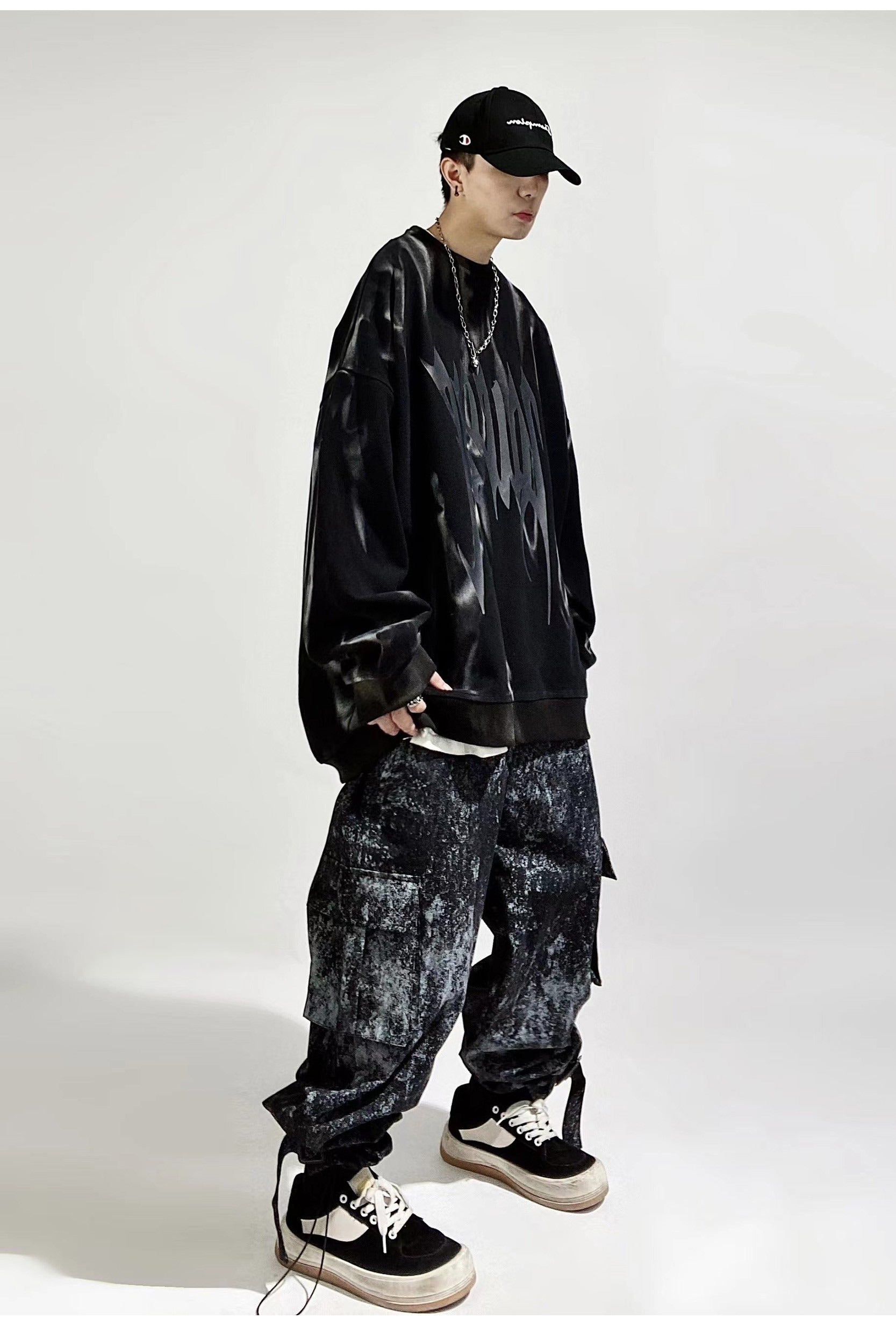 Oversized Tie Dye Sweatshirt