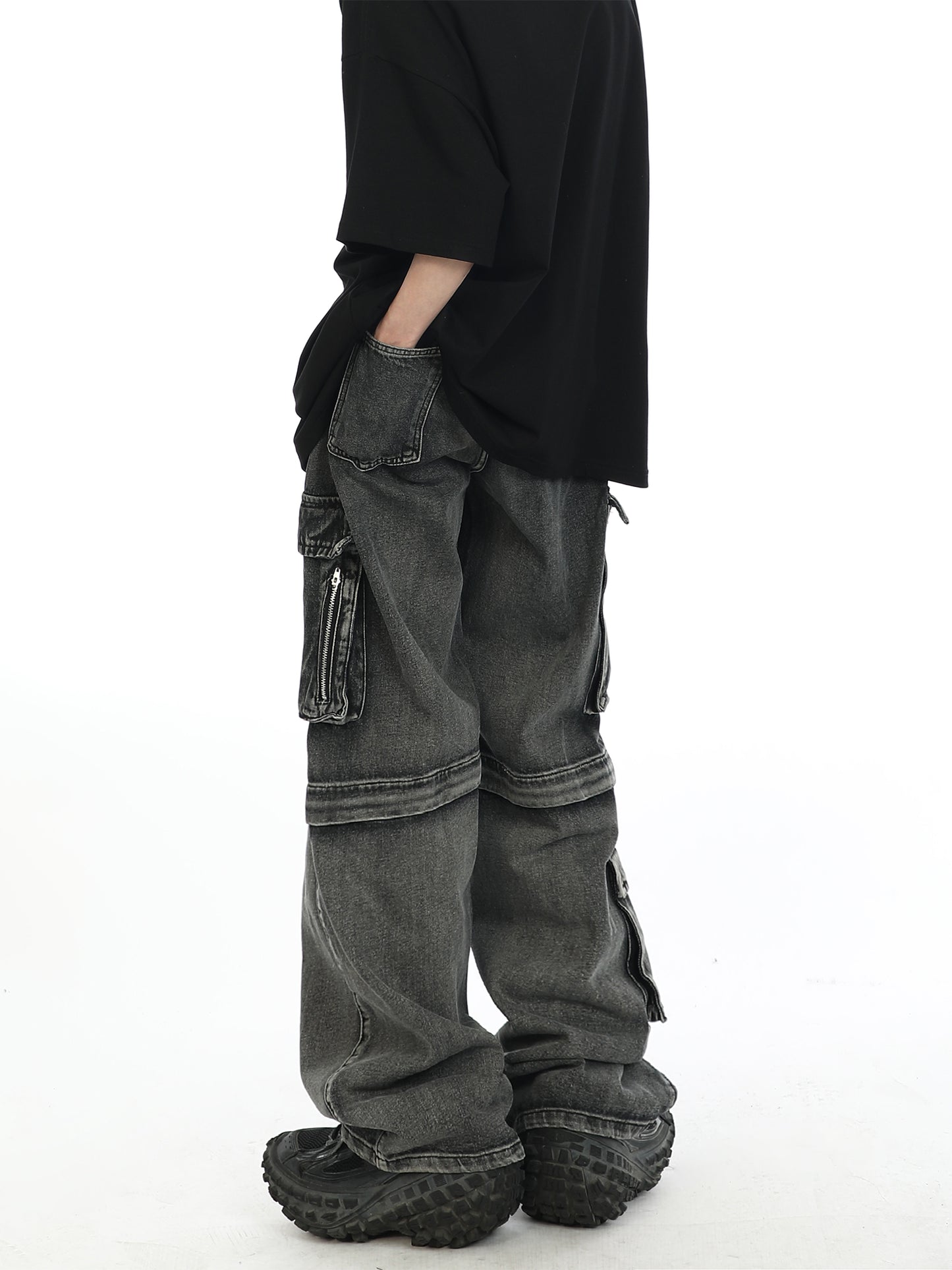 Zip Away Cargo Jeans
