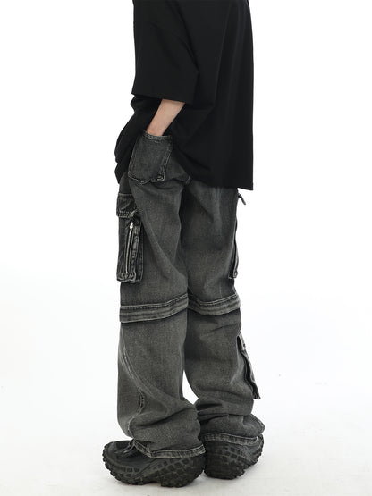 Zip Away Cargo Jeans