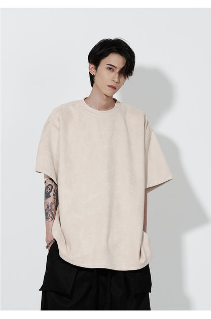 Faux Suede T-Shirt