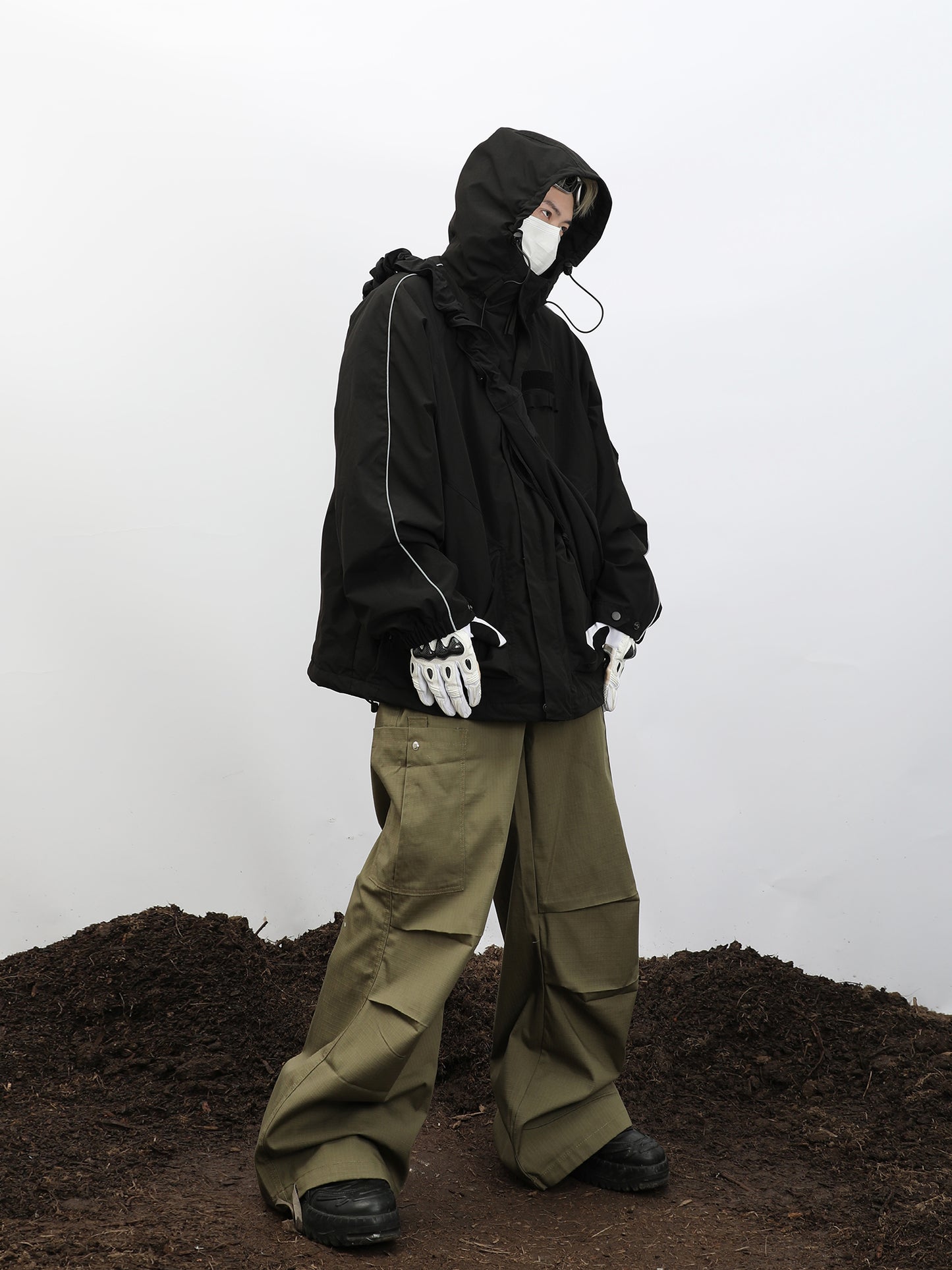 Reflective Hooded Jacket