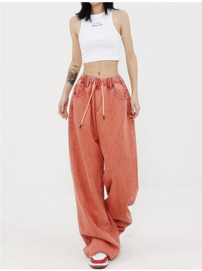Vintage Washed Baggy Jeans