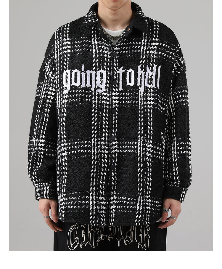 Going to Hell Flannel Jacket