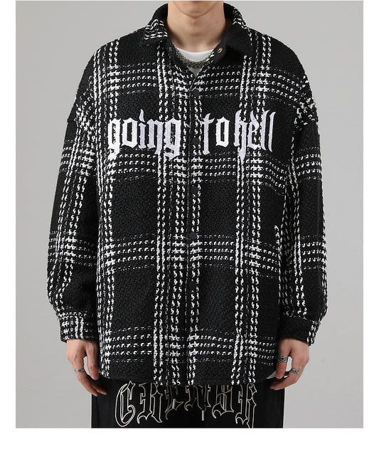 Going to Hell Flannel Jacket