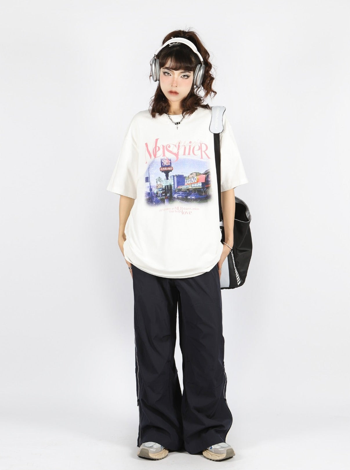 Casino Vintage Wash Graphic T-Shirt