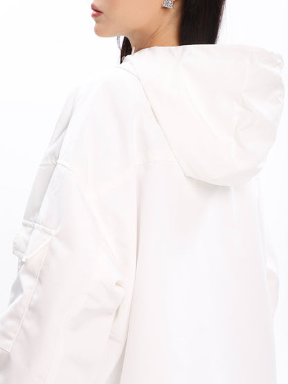 Oversized Windbreaker Jacket