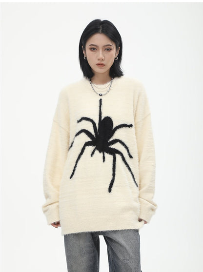 Spider Mohair Blend Sweater
