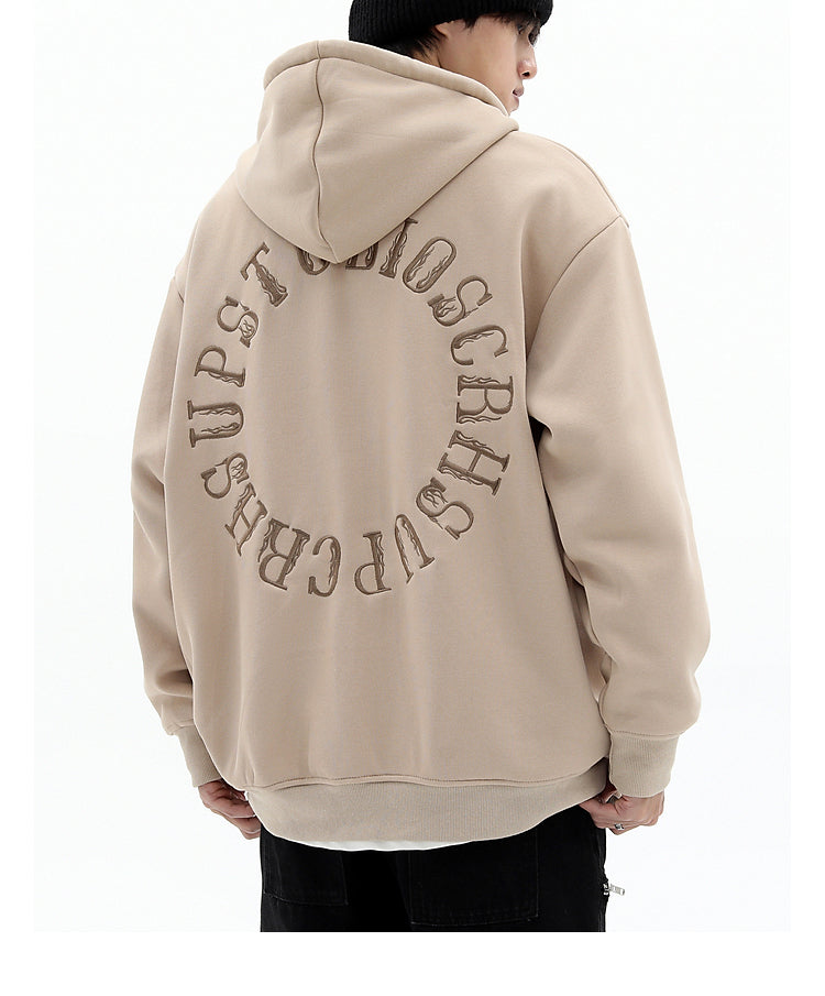 Not Sad Embroidered Hoodie