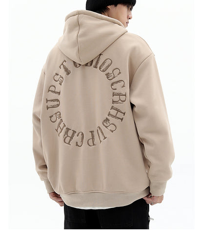 Not Sad Embroidered Hoodie