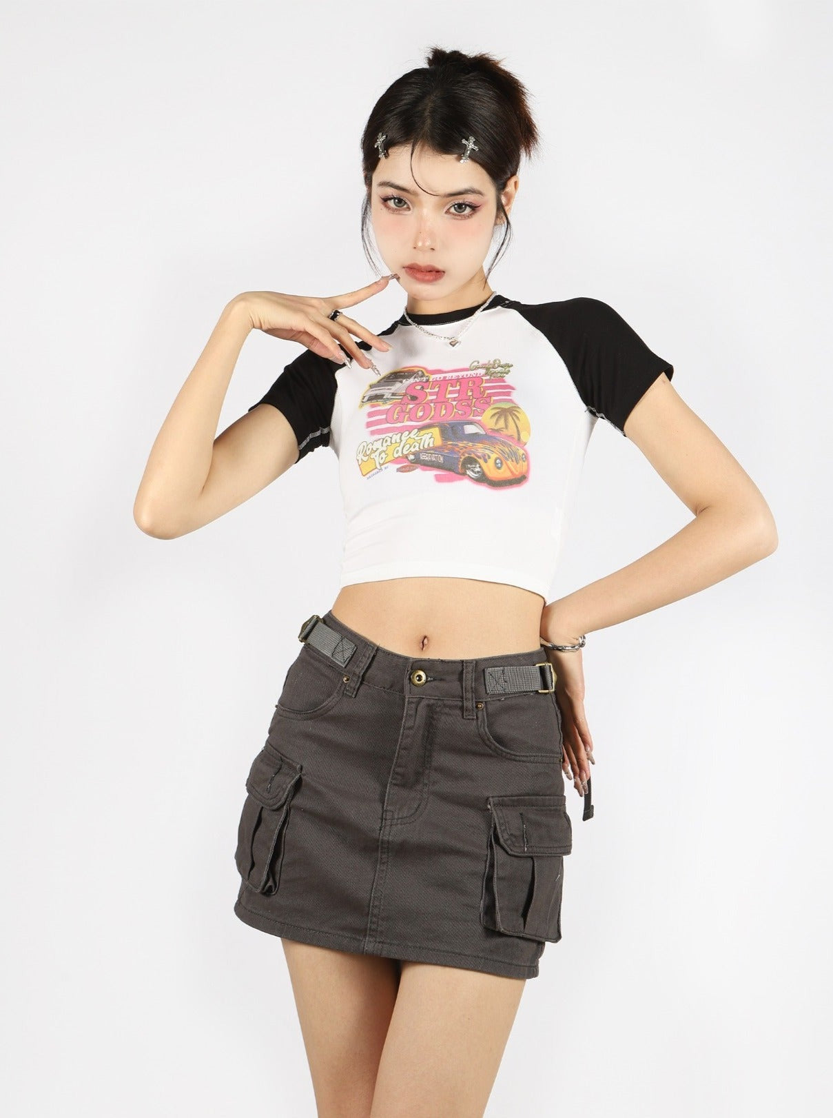 Racer Raglan Baby Tee