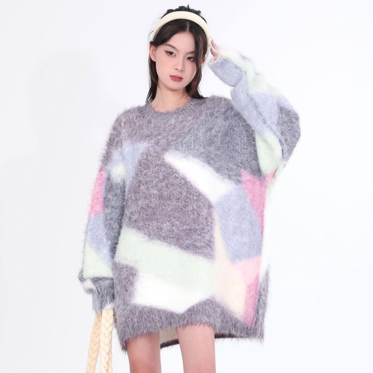 Pastel Plush Sweater