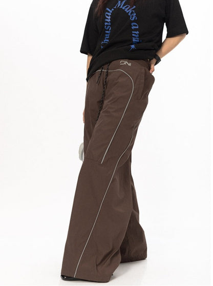 Saddle Piped Track Pants