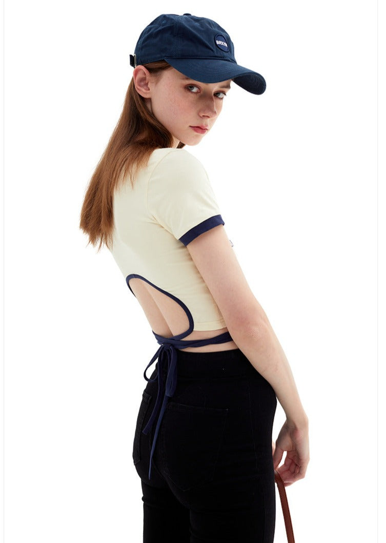 Eagles Cutout Baby Tee